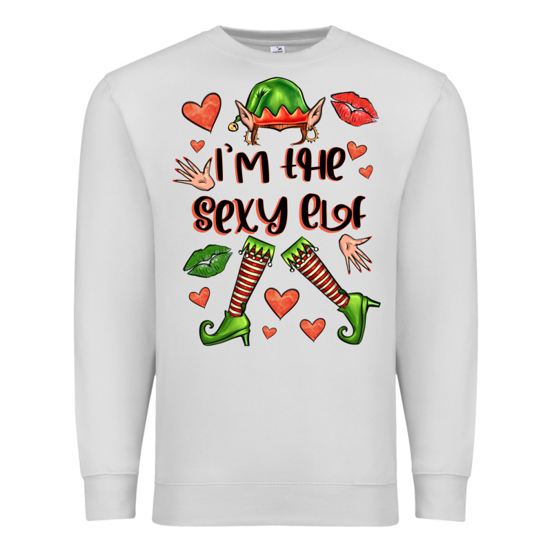 Im The Sexy Elf Premium Sweatshirt by FaDigitalArtStudio | Teevron