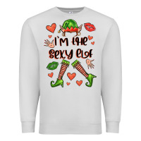 Dove Grey im the sexy elf Premium Sweatshirt - FaDigitalArtStudio