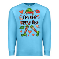 Ocean Blue im the sexy elf Premium Sweatshirt - FaDigitalArtStudio