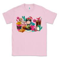 Bubblegum Pink But first cafecito y chismecito Classic Tee - RanaPortraitStore