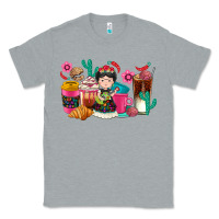 Heather Grey But first cafecito y chismecito Classic Tee - RanaPortraitStore