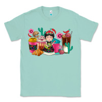 Seafoam But first cafecito y chismecito Classic Tee - RanaPortraitStore