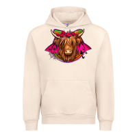 Sandshell halloween highland cow horseshoe Urban Hoodie - Jasminsmagicworld