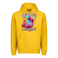 Lemon disco cowgirl Premium Hoodie - NancyCooperArtShop