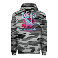 Slate Camo disco cowgirl Premium Hoodie - NancyCooperArtShop