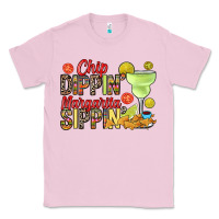 Bubblegum Pink Chip dippin' margarita sippin' Classic Tee - RanaPortraitStore