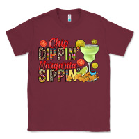 Burgundy Chip dippin' margarita sippin' Classic Tee - RanaPortraitStore