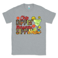 Heather Grey Chip dippin' margarita sippin' Classic Tee - RanaPortraitStore