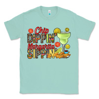 Seafoam Chip dippin' margarita sippin' Classic Tee - RanaPortraitStore