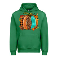 Emerald Fall leopard pumpkin Urban Hoodie - NancyCooperArtShop