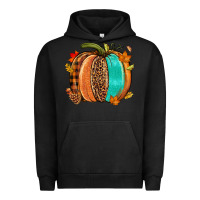 Pigment Black Fall leopard pumpkin Urban Hoodie - NancyCooperArtShop