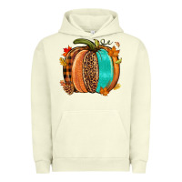 Pigment Pistachio Fall leopard pumpkin Urban Hoodie - NancyCooperArtShop