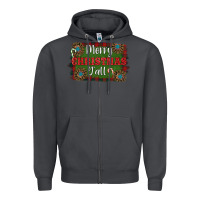 Smoke Merry Christmas Y'all Zipper Hoodie - RanaPortraitStore