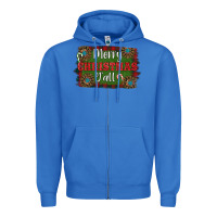 True Royal Merry Christmas Y'all Zipper Hoodie - RanaPortraitStore
