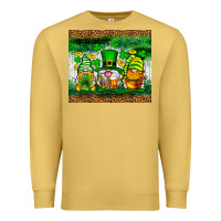 Antique Gold St. Patrick's Day gnomies tumbler St. Patricks Day Premium Sweatshirt - Neo Western