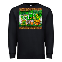 Black St. Patrick's Day gnomies tumbler St. Patricks Day Premium Sweatshirt - Neo Western