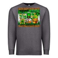 Charcoal Heather St. Patrick's Day gnomies tumbler St. Patricks Day Premium Sweatshirt - Neo Western