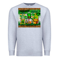 Heather Grey St. Patrick's Day gnomies tumbler St. Patricks Day Premium Sweatshirt - Neo Western