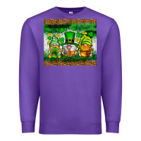 Purple St. Patrick's Day gnomies tumbler St. Patricks Day Premium Sweatshirt - Neo Western