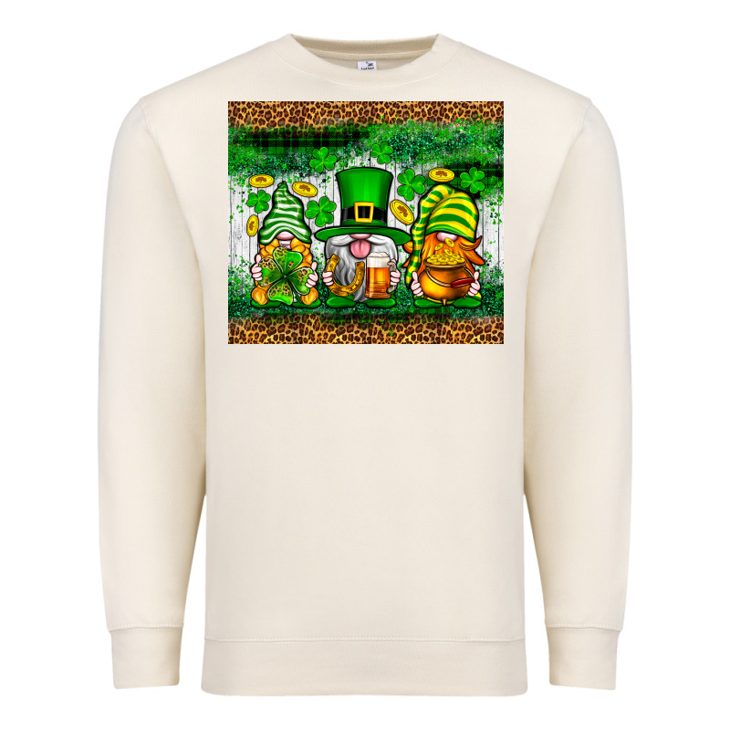 St. Patrick's Day Gnomies Tumbler St. Patricks Day Premium Sweatshirt by Neo Western | Teevron