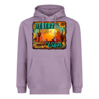 Lavender desert vibes background Heavyweight Hoodie - RanaPortraitStore