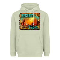 Matcha desert vibes background Heavyweight Hoodie - RanaPortraitStore