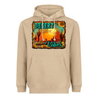 Mushroom desert vibes background Heavyweight Hoodie - RanaPortraitStore