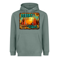 Sage desert vibes background Heavyweight Hoodie - RanaPortraitStore