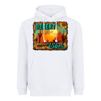 White desert vibes background Heavyweight Hoodie - RanaPortraitStore