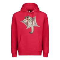 Cardinal sugar glider Premium Hoodie - LillyAllenDesigns