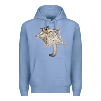 Colony Blue sugar glider Premium Hoodie - LillyAllenDesigns