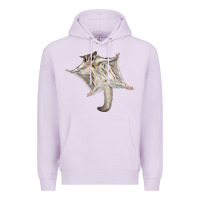 Lilac sugar glider Premium Hoodie - LillyAllenDesigns