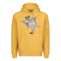 Mustard sugar glider Premium Hoodie - LillyAllenDesigns