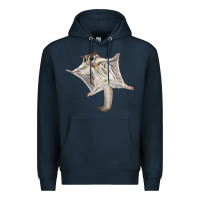 Navy sugar glider Premium Hoodie - LillyAllenDesigns
