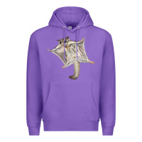 Purple sugar glider Premium Hoodie - LillyAllenDesigns