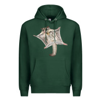 Sports Green sugar glider Premium Hoodie - LillyAllenDesigns