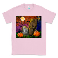 Bubblegum Pink headstone and coffin tumbler Classic Tee - BundleAndBundleShop