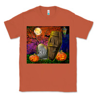 Copper headstone and coffin tumbler Classic Tee - BundleAndBundleShop