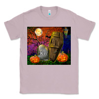 Lilac headstone and coffin tumbler Classic Tee - BundleAndBundleShop