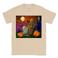 Mushroom headstone and coffin tumbler Classic Tee - BundleAndBundleShop