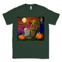 Sports Green headstone and coffin tumbler Classic Tee - BundleAndBundleShop