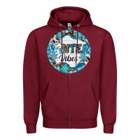 Burgundy Winter vibes Zipper Hoodie - RanaPortraitStore