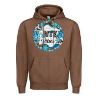 Chestnut Winter vibes Zipper Hoodie - RanaPortraitStore