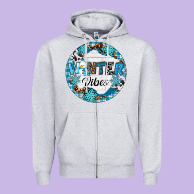 Zipper Hoodie Winter vibes