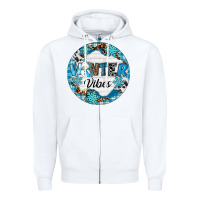 White Winter vibes Zipper Hoodie - RanaPortraitStore