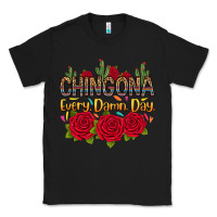 Black Chingona every damn day Classic Tee - RanaPortraitStore