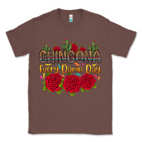 Chestnut Chingona every damn day Classic Tee - RanaPortraitStore