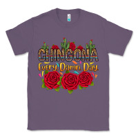Lavender Chingona every damn day Classic Tee - RanaPortraitStore