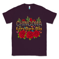Plum Chingona every damn day Classic Tee - RanaPortraitStore