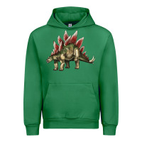 Emerald Stegosaurus Urban Hoodie - LillyAllenDesigns